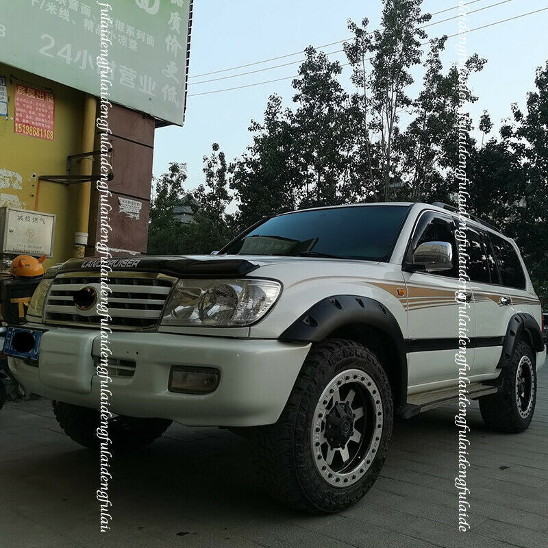 6x for Toyota for Land Cruiser LC/FJ100 1998-07 Fender Flares Wheel Arches Wide body
