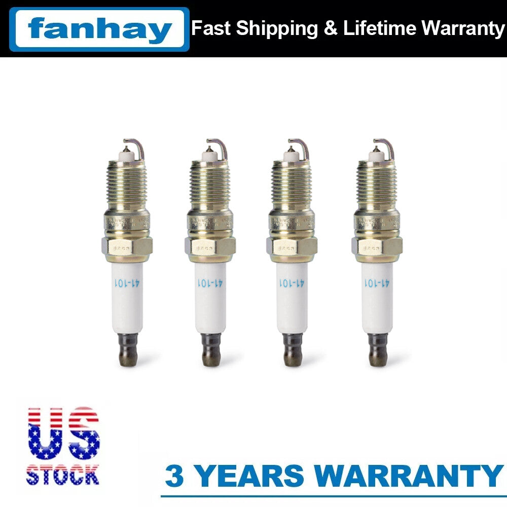 4 Pack 41-101 12568387 Spark Plug for Buick for Chevrolet for GMC for Pontiac Q