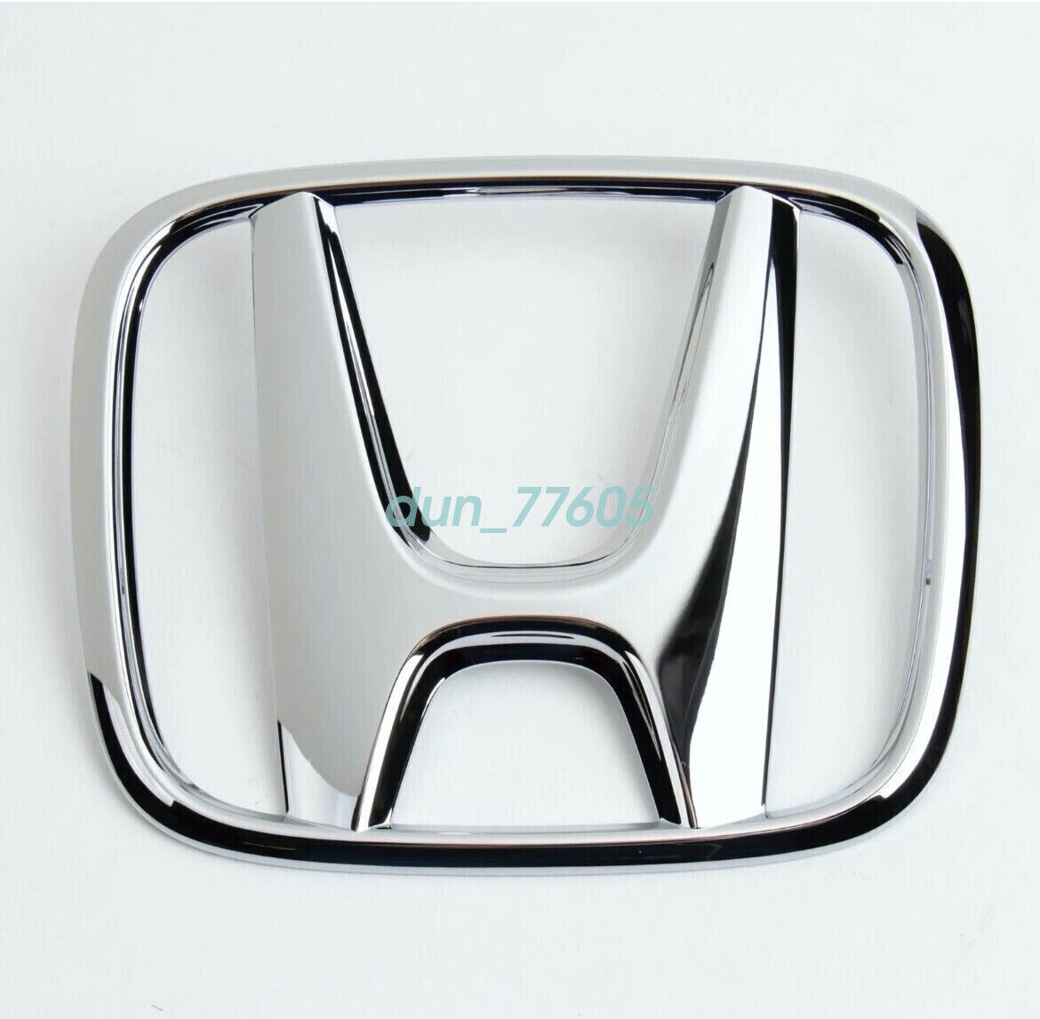One grille mount with chrome for Honda H badge for the new Accord 75700-S9A-G00