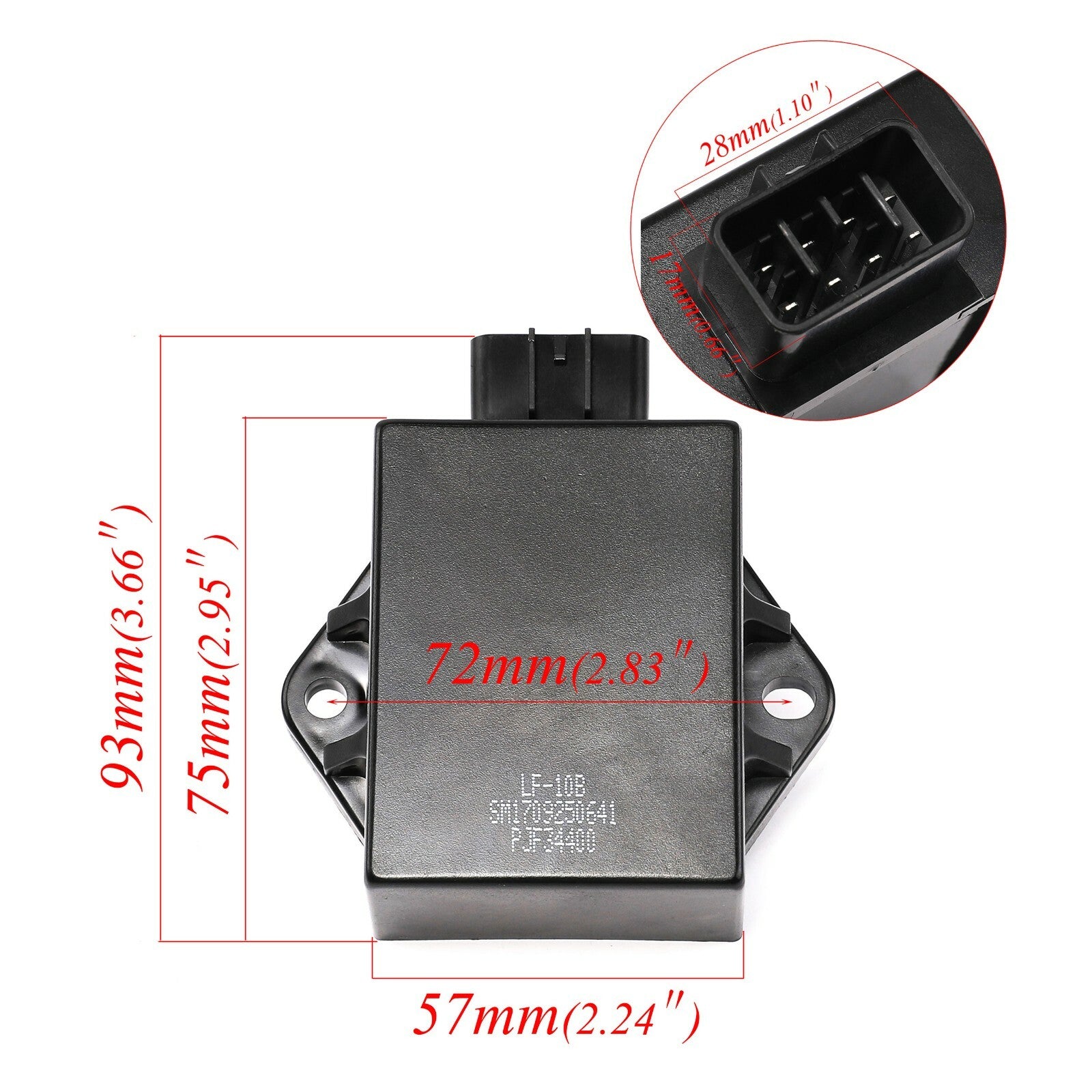 CDI Unit Ignition Box 8 Pins for Lifan 150cc Dirt Pit Bikes, ATVs, All-Terrain Vehicles, Scooters