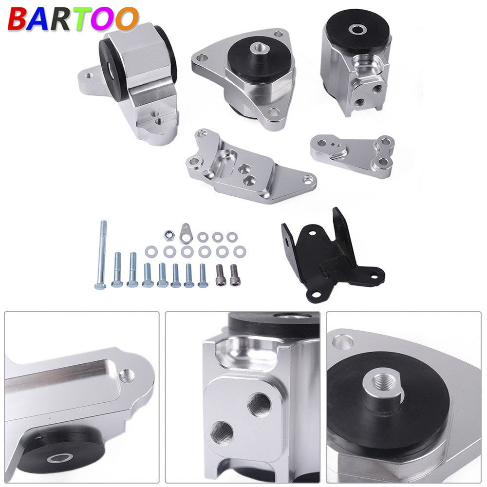 Engine Motor Mount Kit for 02-06 RSX DC5/02-05 EP3 SI K20 K24 K Series Q
