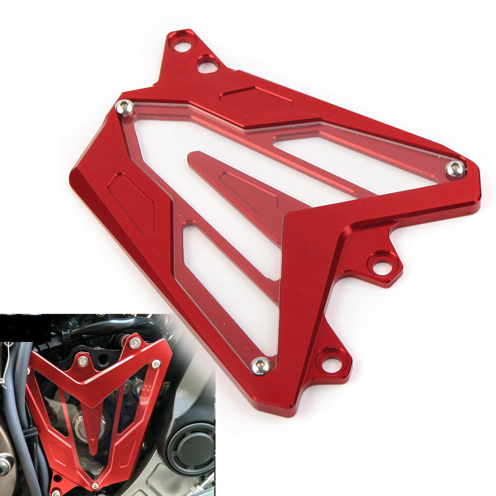 Engine Sprocket Cover Chain Guard for YAMAHA MT07 2014-2023 XSR700 2015-23 Red Q