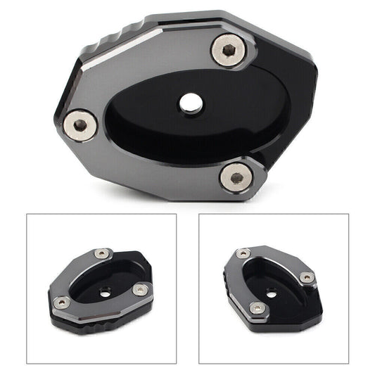 for KAWASAKI Z900 2017 & Z650 2017-2020 Motorcycle Kickstand Sidestand Pad grey Q