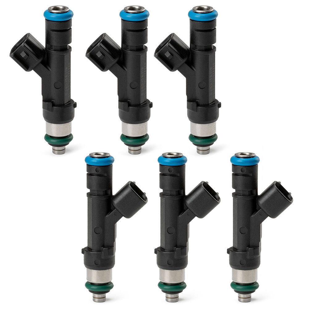 6-pack fuel injectors 0280158119 for Chrysler Town & Country 3.3L and 3.8L engines (2007-2010). v