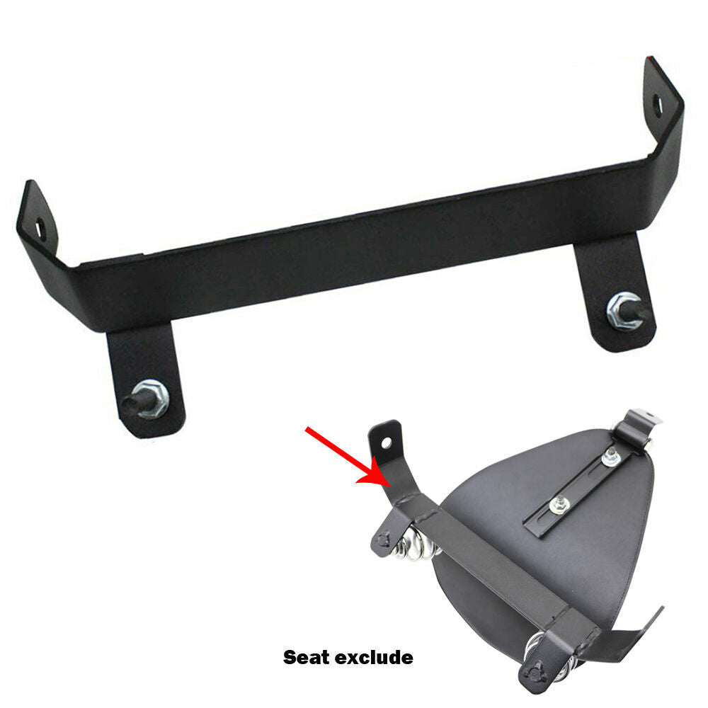 Motorcycle Tuck Roll 3-inch Spring SOLO for Seat Saddle Bracket for Custom Bobber for Honda