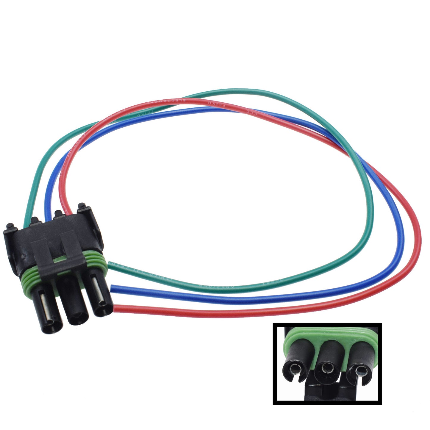 3 Way Pressure Sensor Wire Pigtail Connector For TPI TBI for Chevy GM MAP 1200-3W