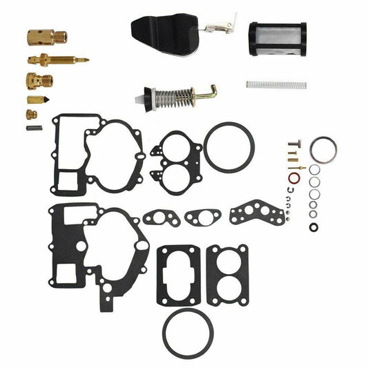 Carburetor Repair Kit Fit For Mercruiser 3.0L/4.3L/5.0L/5.7L 3302-804844002 Part v