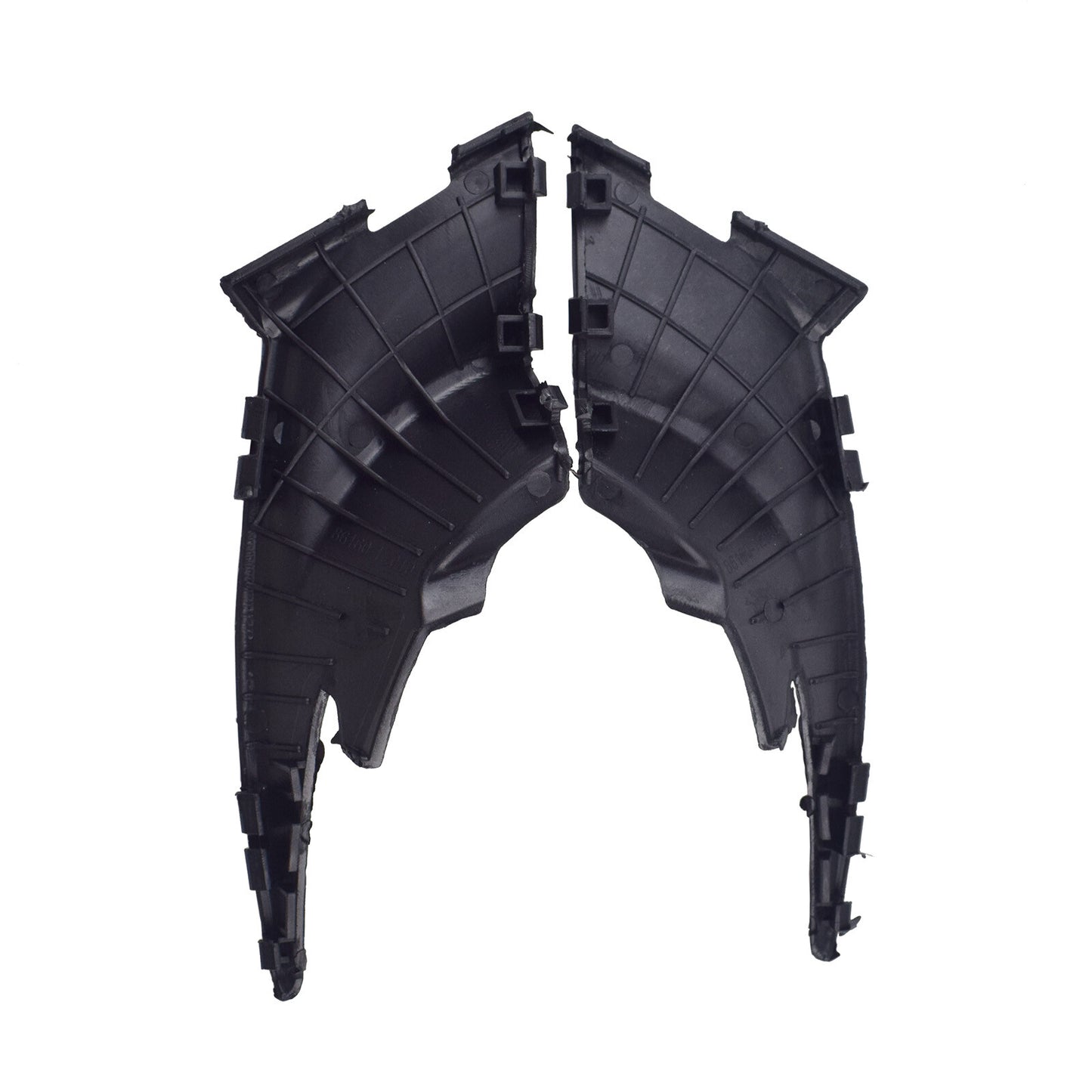 Extended plastic decorative capes on both sides of the cloak are suitable for 2006-2011 modern accents. n