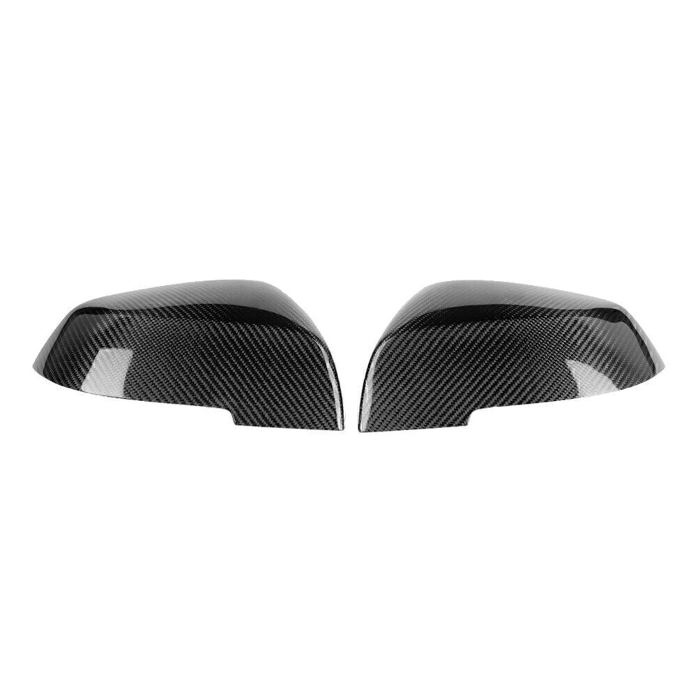 2X Replacement Carbon Fiber Mirror Covers Cap Fit for BMW E84 F20 F22 F30 F32 F33
