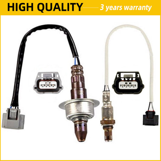 Two-pack of upstream and downstream oxygen (O2) sensors suitable for Nissan 2011-2012-2014 1.6L L4 Juke Q