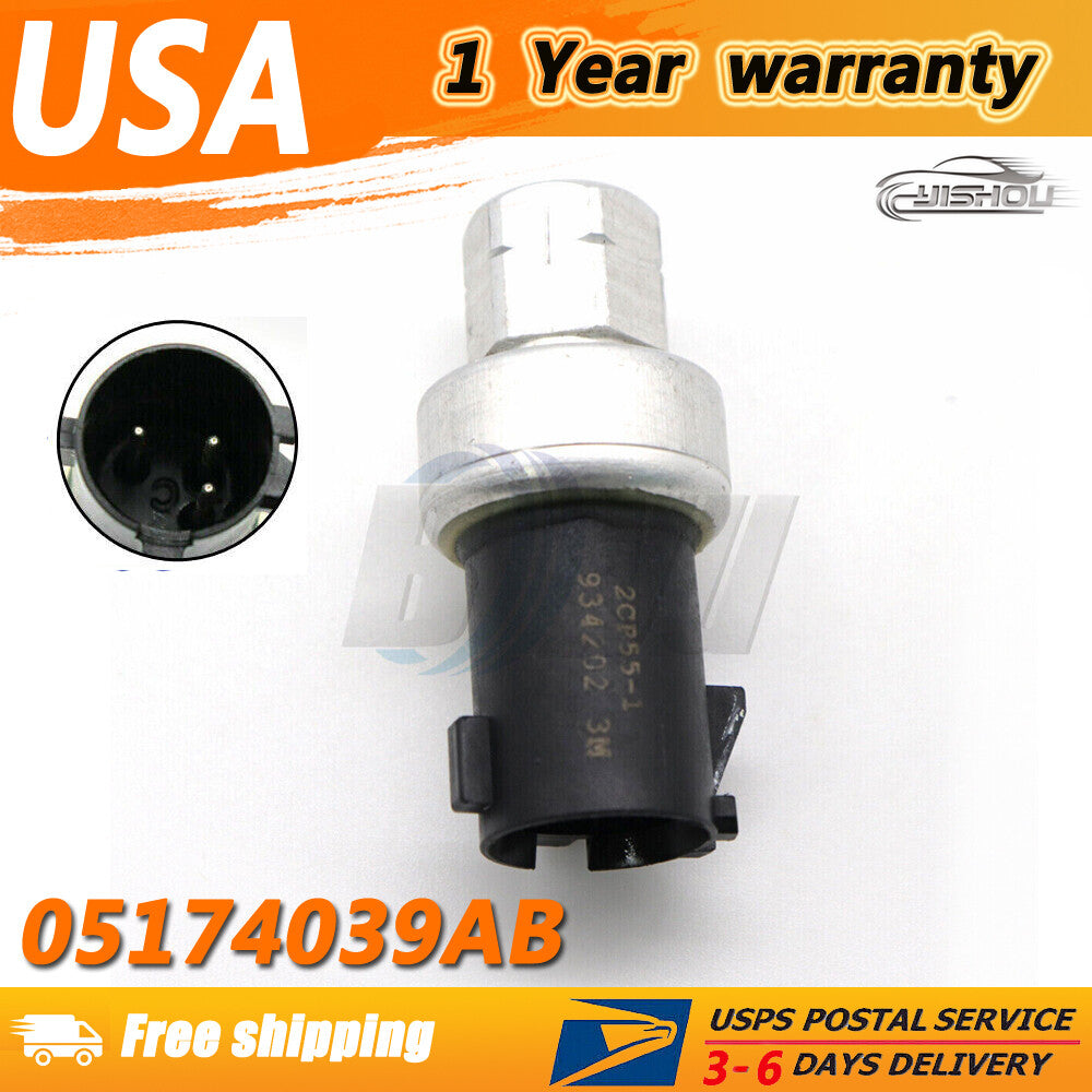 Air conditioning pressure sensor switch 05174039AB is suitable for Chrysler , for Dodge , for Jeep , for Plymouth , and for Ram Q