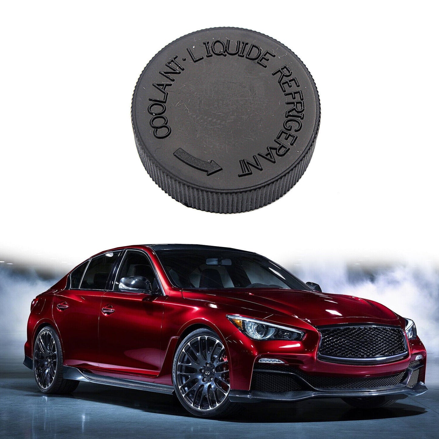 COOLANT OVERFLOW RESERVOIR CAP FIT FOR 21712-79900 for NISSAN VERSA NOTE 2014-2016