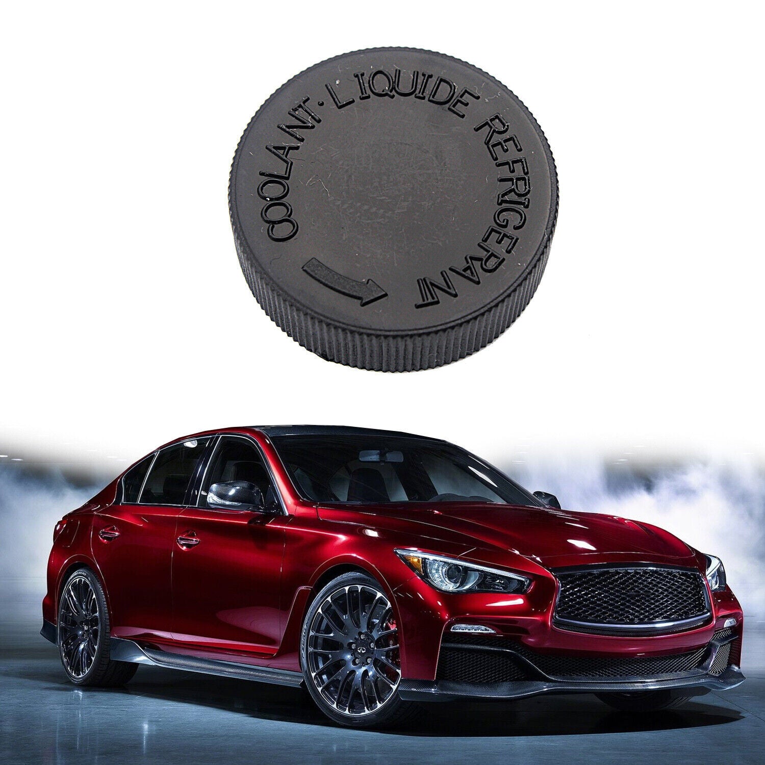 COOLANT OVERFLOW RESERVOIR CAP FIT FOR 21712-79900 for NISSAN VERSA NOTE 2014-2016