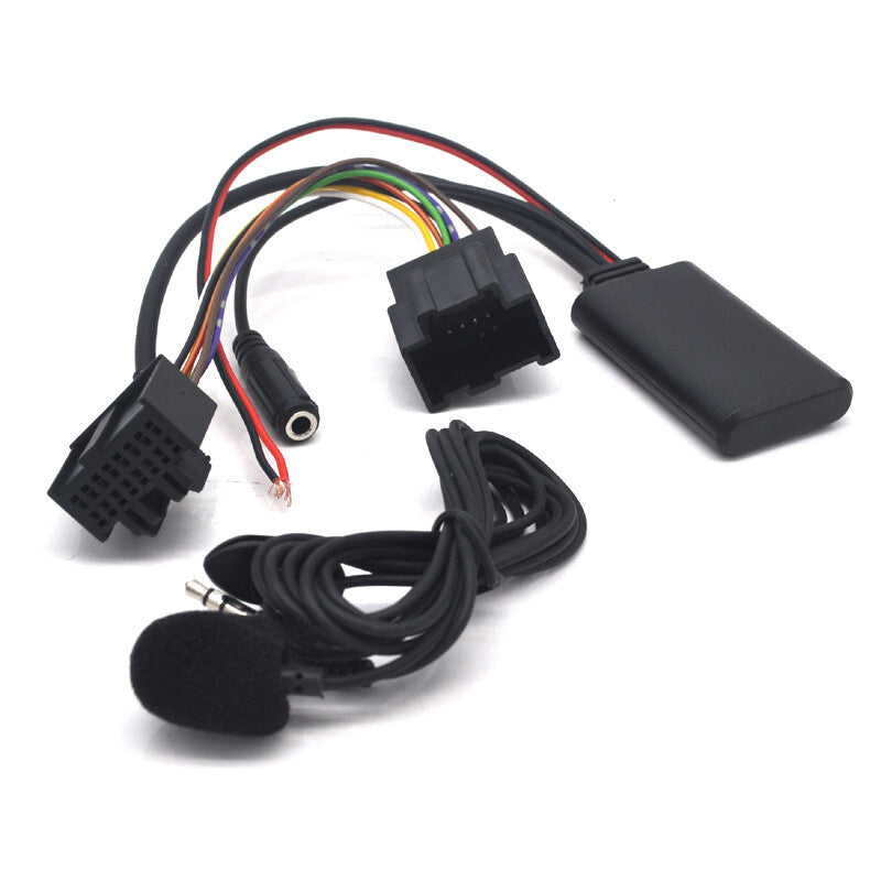 Bluetooth mp3 handfree phone mp3 aux input adaptor cable module for Saab 9-3 9-5 v