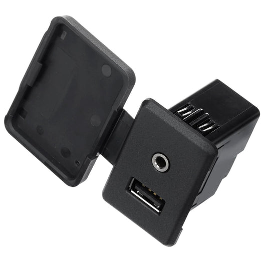 for Altima Sentra Versa 2015-2018 USB Adapter Prat Black Replacement 28023-9KF1A Q