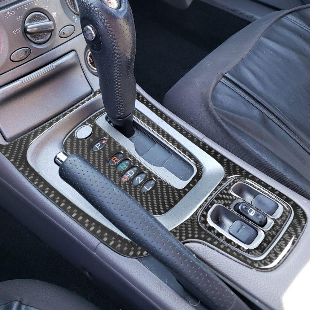 3Pcs Carbon Fiber Speedometer Outer Frame Cover Trim For Ranger 2019-2022 v