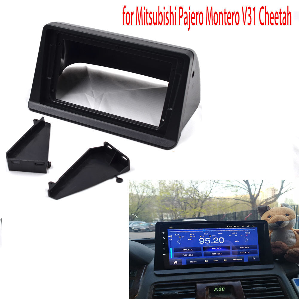 9-inch car radio Fascia frame for Pajero Montero V31 Cheetah Kingbox n