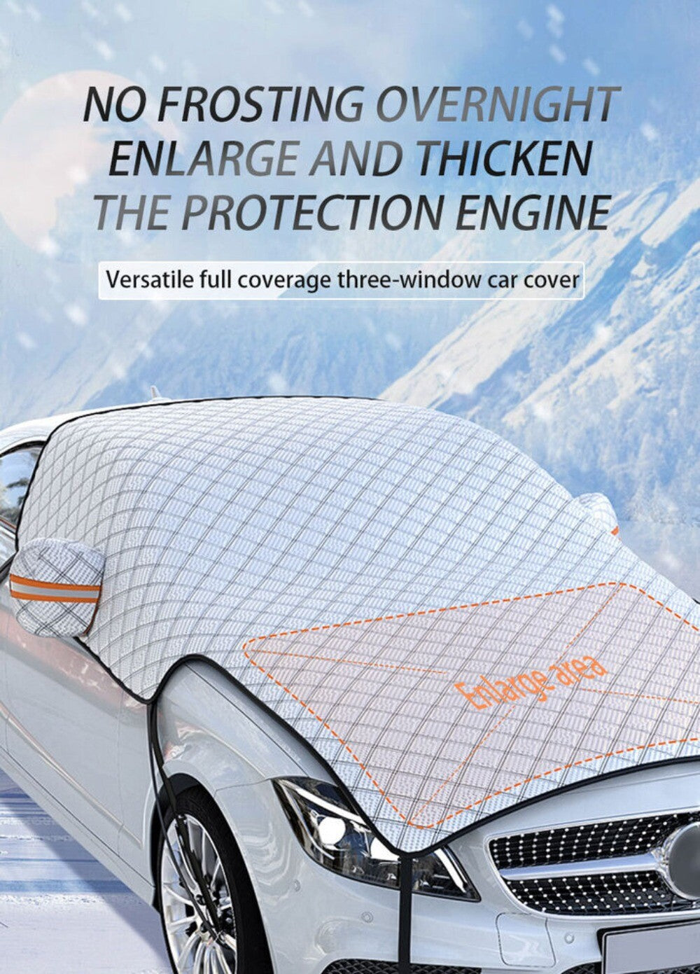 7-Layer Car Cover Outdoor Water Proof Rain Snow/Sun/Dust Sunshade UV Protector n
