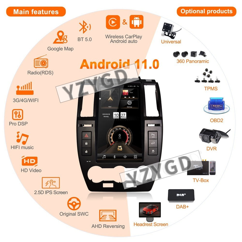 for Land Rover Freelander 2 2005-2015 Android Stereo CarPlay Car Radio Player