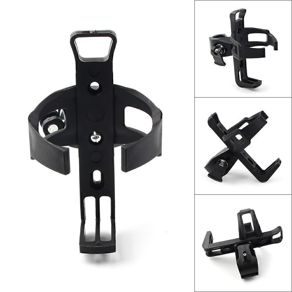 Bicycle Water Cup Holder Drink Holder Clamp Fit Stroller Bike Wheelchair Walker Q