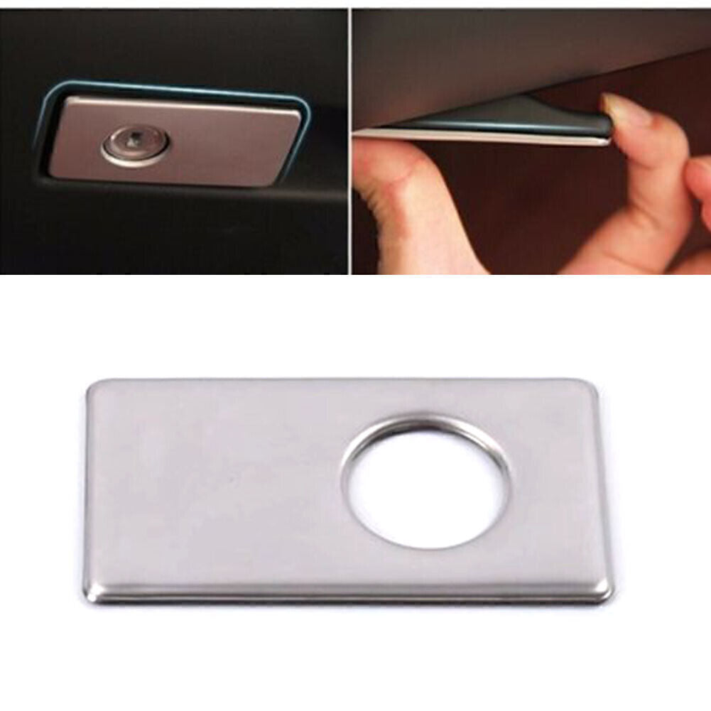 Glove Box Switch Decoration Trim Cover Stainless Steel Fit for Volvo XC60 2009-2017