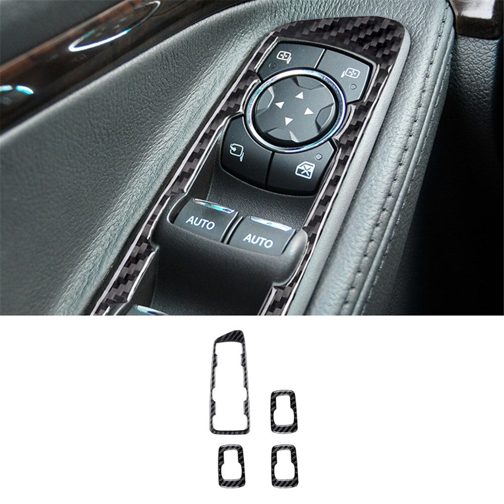 4 pieces of car door lock protective covers suitable for ASX RVR Outlander Eclipse Cross- v
