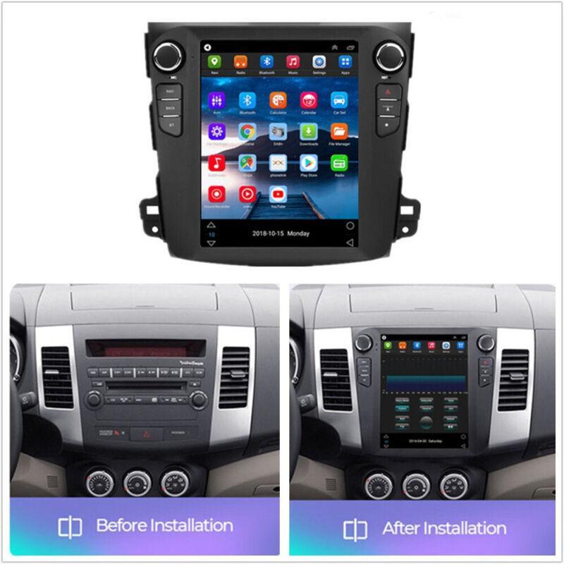 Compatible with Outlander 9.7-inch Android 10.1 Car Stereo Radio with GPS 2+32G FM for 06-12 n