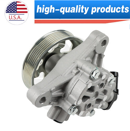 Power Steering Pump for 2008-2012 for Honda Accord 2.4L DOHC 21-5495 w/Pulley Parts