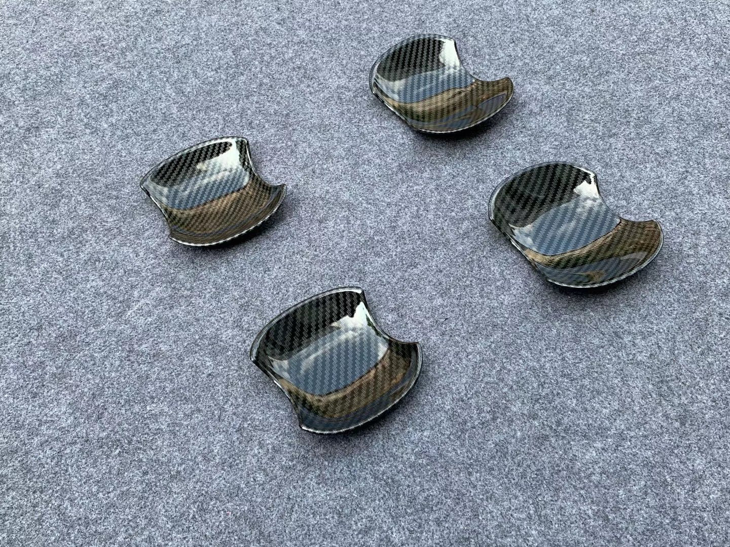 Chrome ABS Car Front Bumper Air Vent Inlet Cover Trim For Venza 2021-2023 v