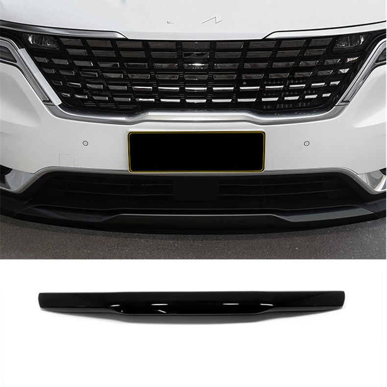 for Kia Carnival 22-24 Black ABS Front Bottom Bumper Lid Moulding Guard Cover 1P