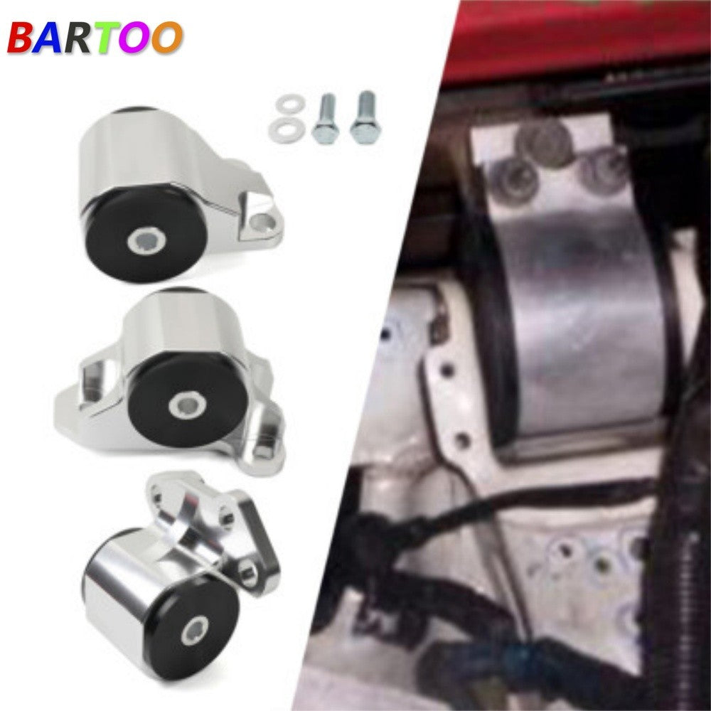 Fit For 2 Bolt Engine Mount Kit Eg EH/DC D15/D16 B16/B18 Swap Motor Chrome Q