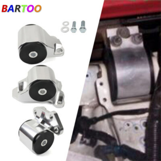 Fit For 2 Bolt Engine Mount Kit Eg EH/DC D15/D16 B16/B18 Swap Motor Chrome Q