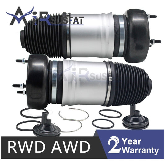 2X for Mercedes W205 C205 C-Class Front Air Suspension Spring Bags RWD AWD 13-20