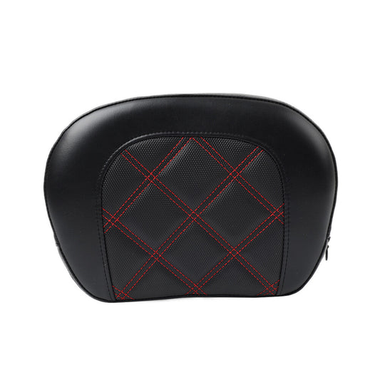 Passenger Sissy Bar Backrest Pad Kit Fits for Harley Road King FLHR Road Glide FLTR Q