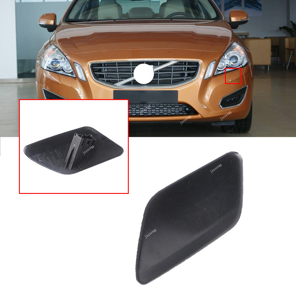 LH Left Hnad Bumper Headlight Washer Jet Cover Front For 2011 to 2013 for Volvo S60 Q