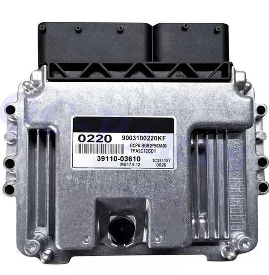 Fit for Hyundai I10 0220 39110-03610 Car Engine Computer Board ECU MG17.9.12 Q