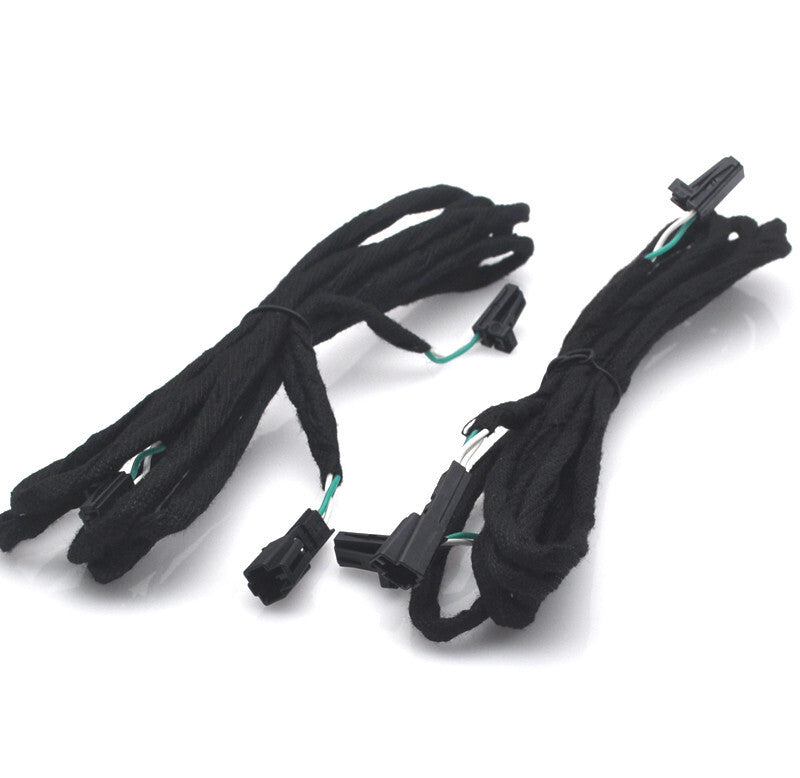 Retrofit Rear footwell light Y-adapter splitter cable for Audi A4 A6 Q5 Q7 A5 A7 v