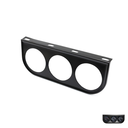 Universal 52mm Triple Gauge Under Dash Mounting Bracket Pod 2-1/16 Gauge Holder Q