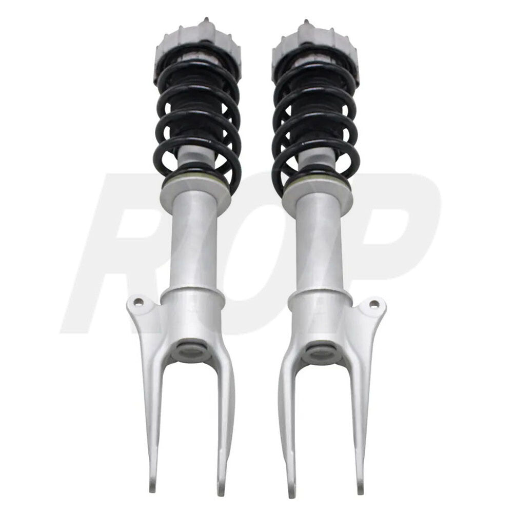 Pair Front Spring Shock Struts Assys w/PASM Fit for Porsche for Panamera 970 2010-2016