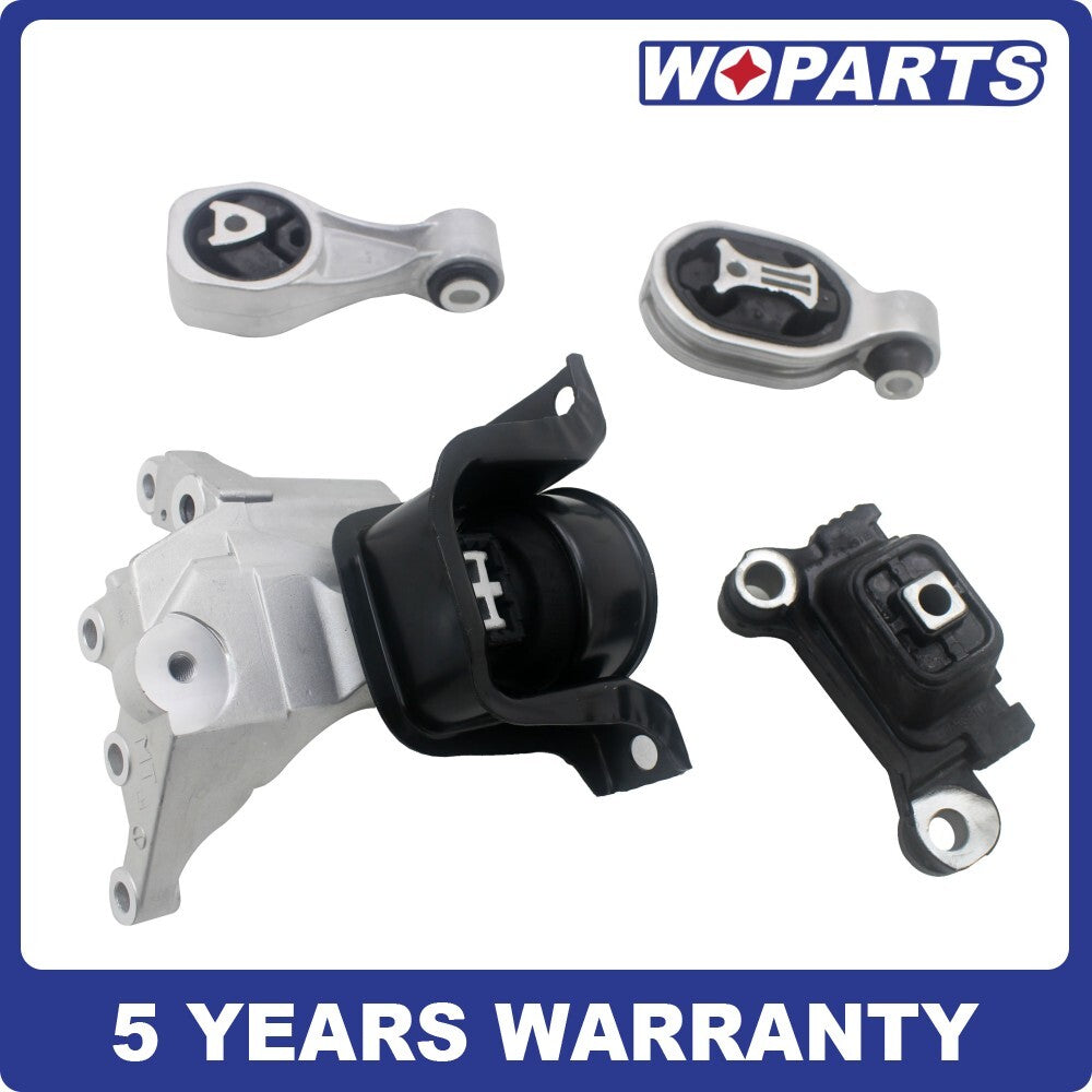 4PCS Engine Mount Auto Trans Mount Set Fit for Nissan Juke 2011-2015 1.6L