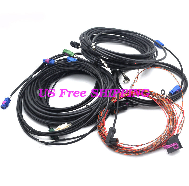 360 degree Reverse Camera retrofit Cable wiring For 95B.2 2019 up macan v