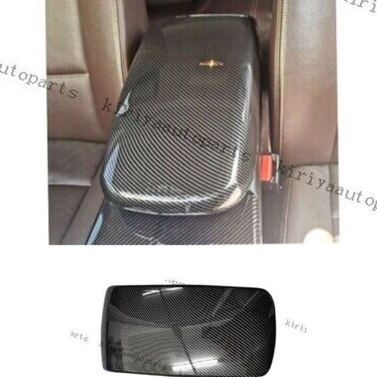 Carbon Fiber Center Console Armrest Box Cover for BMW X3 X4 X3M X4M iX3 18-23