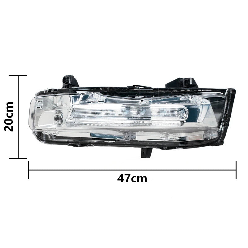 2Pcs LED Front Fog lights DRL Fog Lamp for Ford for Mustang 2018-2020 EU versions