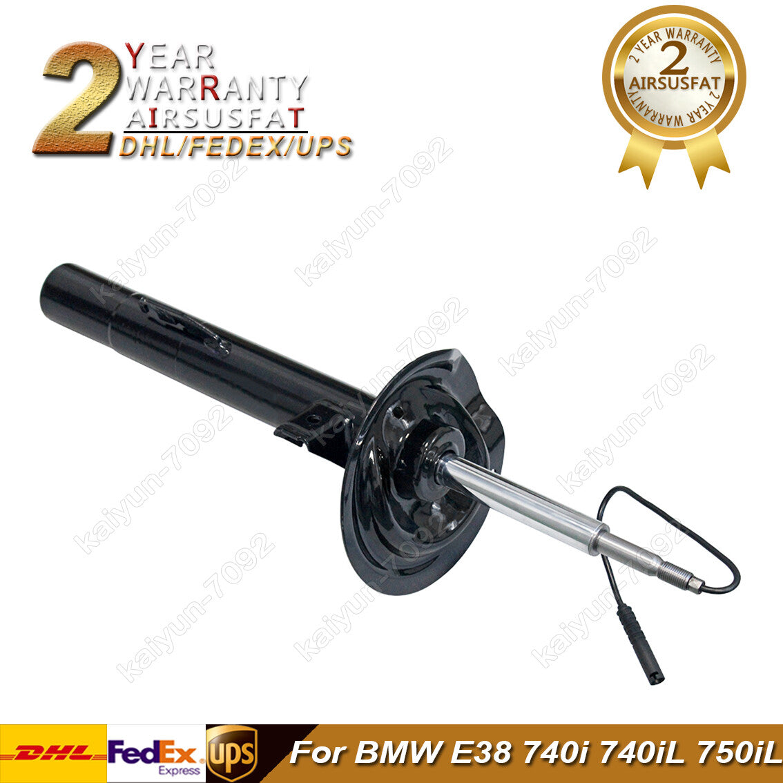 Front Right Shock Absorber Strut Damper With EDC for BMW E38 Shock 31311091558