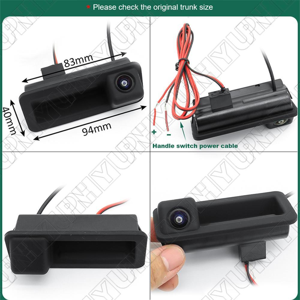 AHD Reverse Backup Trunk Handle Camera for Ford Mondeo MK4 CHIA-X Fiesta Focus Q