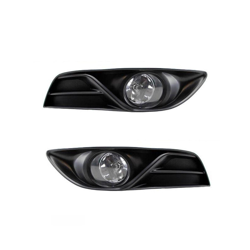 Suitable for 2013-2015 for Nissan Sentra Syphy pair fog light covers with bumper guards.