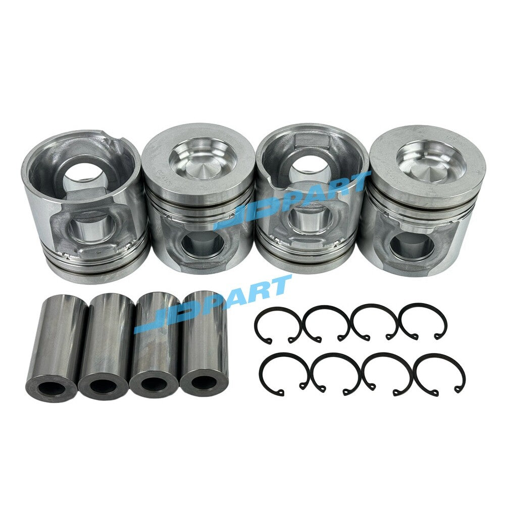 4-piece piston kit for Volvo D5D engine spare parts -