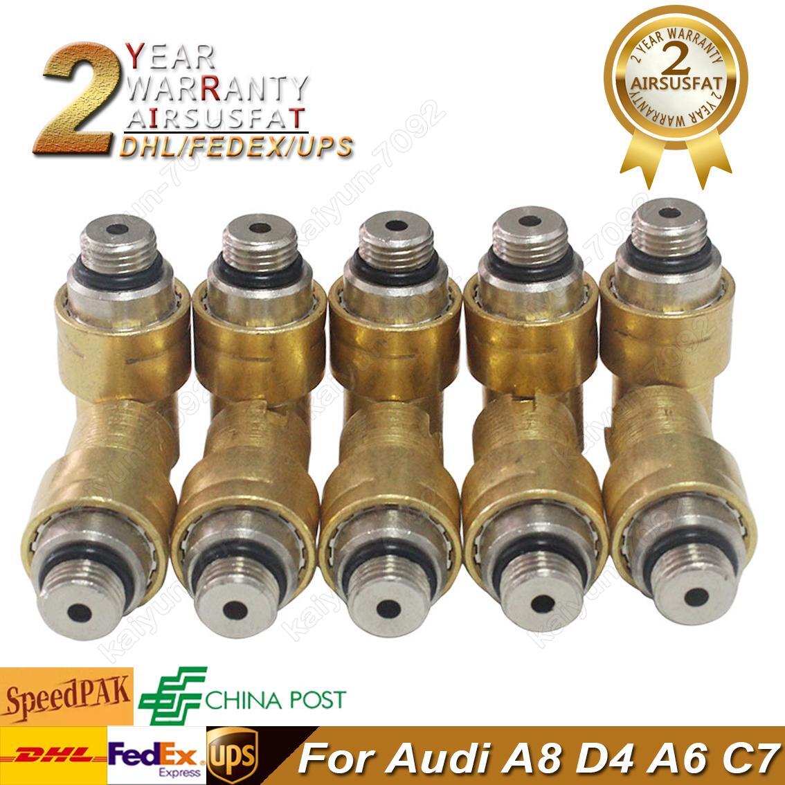 10pcs Air Suspension Repair Kit Shock Pressure Valve for Audi for A8 D4 A6 Front New