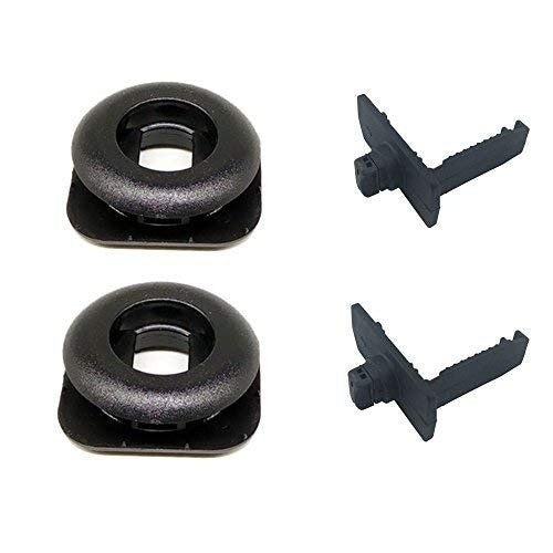 2 Car Holder Retainer Floor Mat Anti-Slip Retention Clips for Honda for Acura