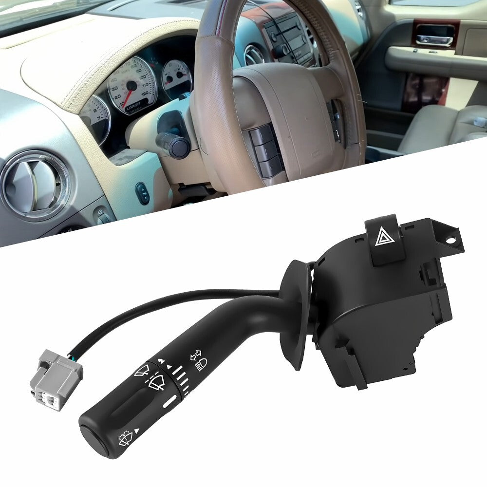 Turn Signal Wiper Hequanqu Switch 2005 - 2008 F150 Fu Edition - v